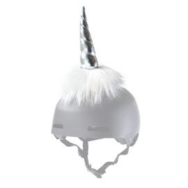 ParaWild Unicorn/Narwhal Helmet Accessories w/Sticky Hook & Loop Adhesive (Helmet not Included), Helmet Horn/Cover for Snowboarding, Skiing, Biking, Cycling etc for Kids and Adults