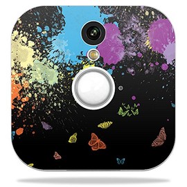 MightySkins Skin Compatible with Blink Home Security Camera - Splatter | Protective, Durable, and Unique Vinyl Decal wrap Cover | Easy to Apply, Remove, and Change Styles | Made in The USA