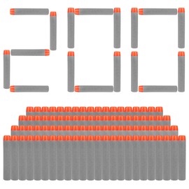 VCOSTORE Nerf Bullets - 200 Pieces Nerf Darts Nerf Elite Gun Bullet Ultra Refill Darts Foam Darts for N-Strike Elite Blasters Series