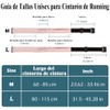 Cinturón de Running Lumewave para Mujeres y Hombres con Portabotellas