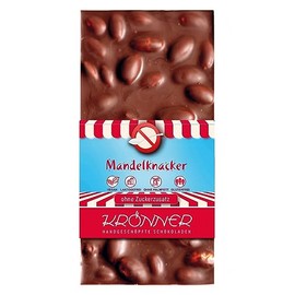 Krönner Mandelknacker - No Sugar / 100 g Tafelschokolade