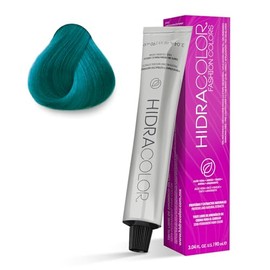 HIDRACOLOR - Tinte Semipermanente para Cabello Fashion Colors Pastel Verde Turquesa 90 ml, con Miel y Aloe Vera, Cuida y Nutre el Cabello, Cobertura Total, Coloración Uniforme y Brillante, Filtro UV