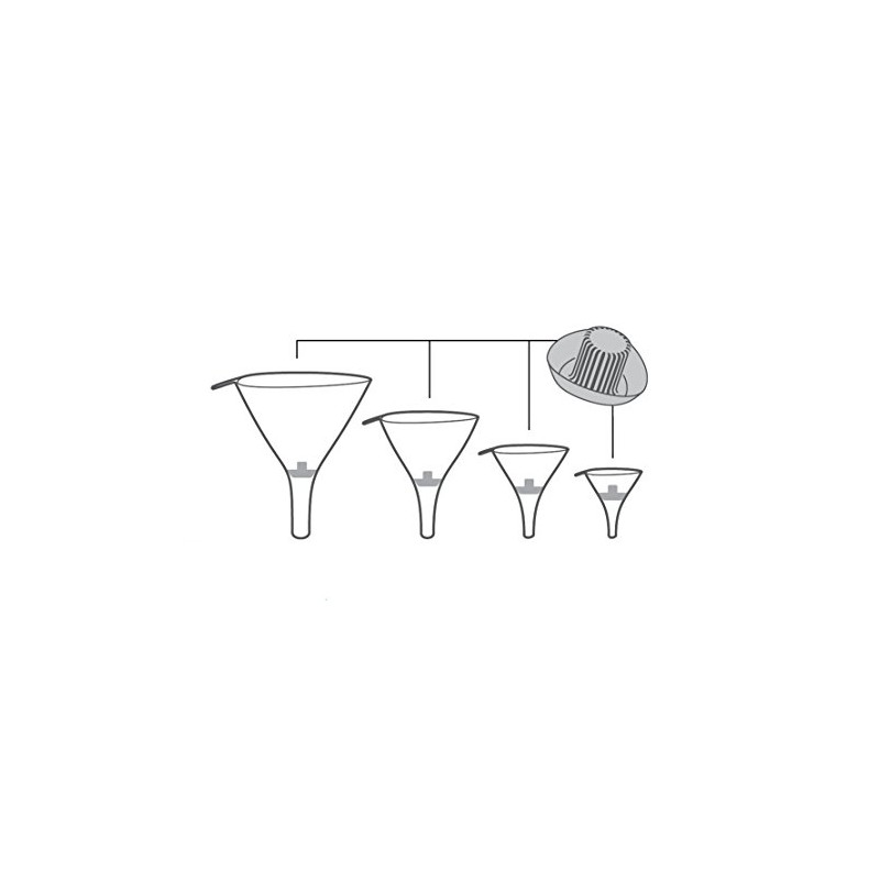 Tescoma Presto 4-Piece Funnels with Sieve