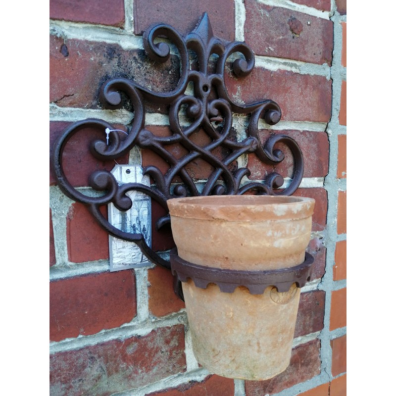 degawo Aged Terracotta Flower Pot 'Long Tom'