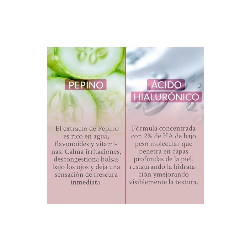 Serum Ácido Hialurónico 2% + Pepino | Rellena y Repara