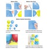 Decorative Sponge Theme Birthday Party Decoration 134 Pieces Sponge Balloons