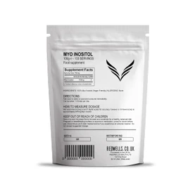 Myo Inositol Powder REDWELLS PCOS & Fertility GMO Free Vegan - 100g Pack