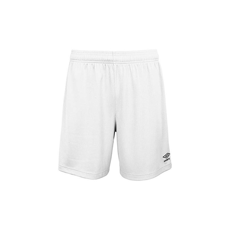 Umbro - Pantalón Corto de Campo para niños, Blanco, Medium