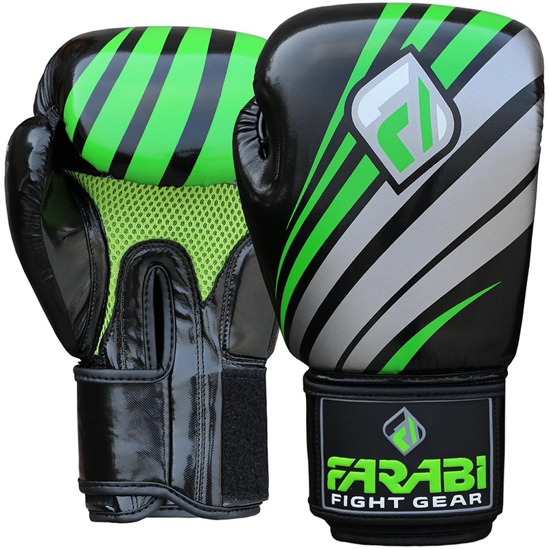 Farabi Boxing Gloves Training Sparring Punching Bag Focus Pads Training