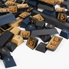 170 teclas PBT doble disparo teclas personalizadas para juegos, guerrero