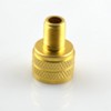 figatia 6Pcs Professional Solid Brass External Tire Bore Valve Reducer