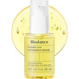 BIODANCE Radiant Vita Niacinamide Serum, for Even Tone Dark Spot Care with Vitamin C, Hydrating for Sensitive Skin, Filter Glow Serum, Korean Skin Care 1.01 floz x 1 ea