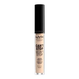 Corrector facial cremoso NYX Professional Makeup Cant Stop Wont Stop tono light ivory 3.5mL 3.5g