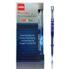 Cello Pointec Ballpoint Gel (0.5mm) Blue Ink Quick-Drying Ink Pens