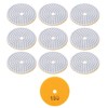 10Pcs 3in Sanding Discs Pads Buffing Polishing Diamond Marble Concrete