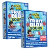 Fruit Blox Sours Blue Raspberry & Cherry Fruit Snacks, 2