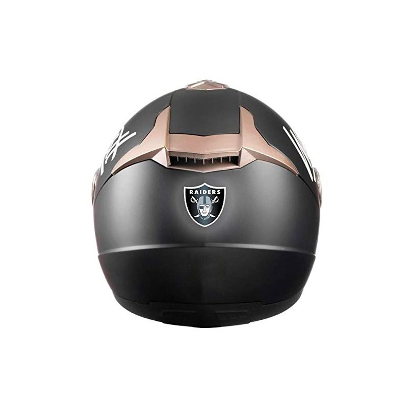 Raiders Retro Reflective Motorcycle Helmet Stickers