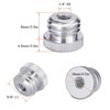 Camera Screw Converter Adapter Microphone Screw Adapter 1/4" Female to