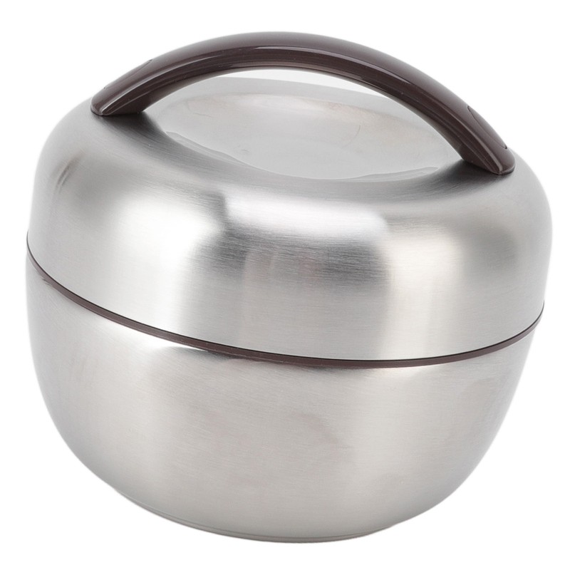 0.8L Vacuum Insulated Lunch Box 304 Stainless Steel Leakproof Portable