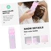 Minkissy 3pcs Root Comb Applicator Bottles Hair Dye Applicator Graduated