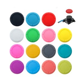 Sonuen 2PCS 3D Analog Joystick Cover Thumb Stick Cap Button Module for Switch NS/Switch Lite Joycon (Pink)