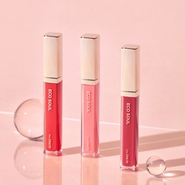 The Saem Eco Soul Shine Lip Gloss 3colors / 더샘 에코 소울 샤인 립 글로스 3colors