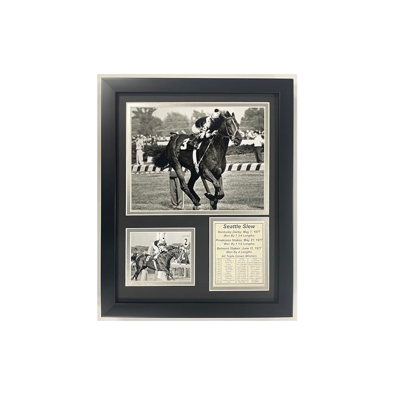 Legends Never Die Championsip Racehorse Collectible Memorabilia | Triple Crown