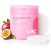 KIERO Toner Pads Coreanos Balance con AHA y PHA 60