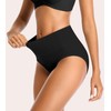 ASIMOON Cotton High Waisted Underwear for Women Comfy Panties Maternity