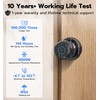 Anweller Smart Door Knob with Lock, Fingerprint Code Keypad Keyless
