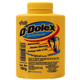 O-DOLEX Amarillo TALCO Desodorante 150 G.