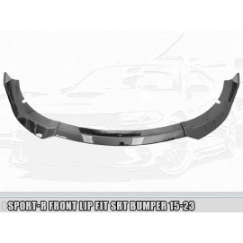 Front Bumper Lip Compatible for 2015-2023 Dodge Charger SRT Sport-R Style ABS Gloss Black Front Splitter Lower ProtectorPosition: Front Lip, Material: ABS Plastic, Color: Sport-R Style