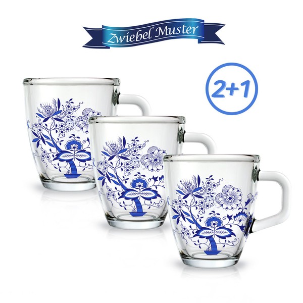 Zwibel Muster Glass Mug Medium 2+1 Special / 쯔비벨무스터 글라스머그