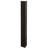 Mail Boss 7192 37" Hybrid Length Mailbox Mounting Post, Black