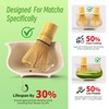 TEANAGOO 7 Pcs Matcha Whisk Set,Pink Matcha Set, Matcha Kit