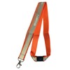 Reflective Security Lanyard with Safety Breakaway (Orange)