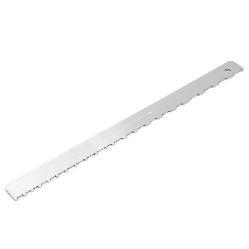 Guitar Neck Notched Ruler Aluminum Music Instrument Accessories for Electric