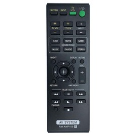RM-ANP109 Replace Remote Control fit for Sony Audio Video Home Theater Sound AV System HT-CT260 HT-CT260C HT-CT260H HT-CT260HP HT-CT260W SA-CT260 SA-CT260H SA-WCT260H PN1H Sub RM-ANP084