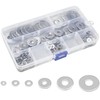 150 Pieces Stainless Steel Washer Set – Assorted Metal Flat