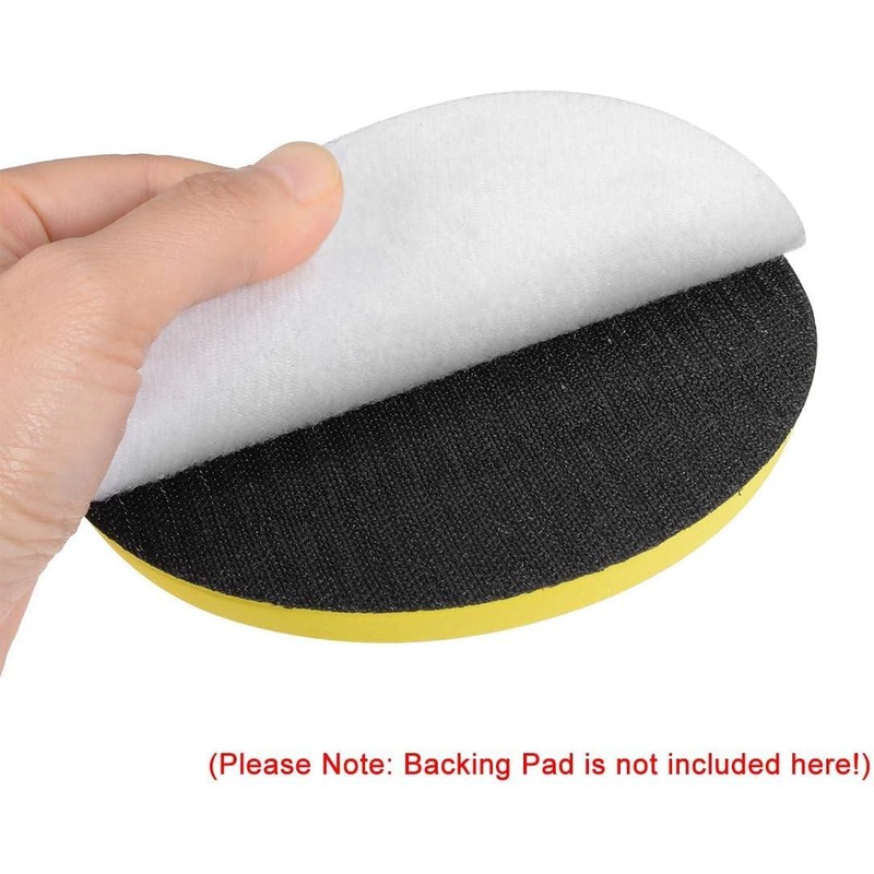 TOP-VIGOR 100Pcs 50mm Wet and Dry Sanding Discs, 800 Grit