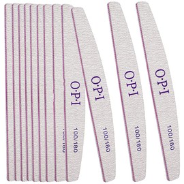 Nail Files, 10 Pieces, Professional Nail File Set, Double-Sided Emery Board Set, Nail Files, Manicure Tools, Gel Nail Files Set (100/180 Grit), Nail File
