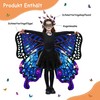 Sundonix Fancy Dress Butterfly Cape for Children – Colourful Carnival