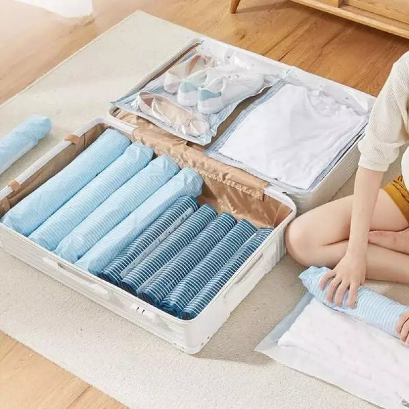 G 여행용 휴대용 진공 압축팩 대형(70X50cm) G Travel Portable Vacuum