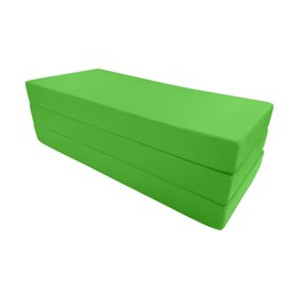 Danfuton Queen Lime Trifold Foam Beds, Portable Shikibuton Ottoman Bed 4x60 x 80