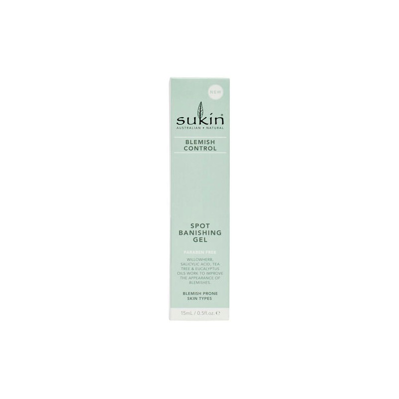 Sukin Blemish Control Spot Banishing Gel 15mL