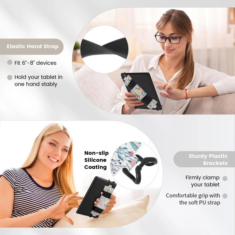 MoKo Universal Hand Strap Holder For E Reader Tablet Kindle