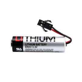 PROTOW 10PCS ER6V-OTC 3.6V 2000mAh PLC Lithium Battery for OTC Robot Toshiba ER6V with Plug