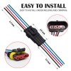4 Pin Connector Waterproof Connector, Male and Female Way 16