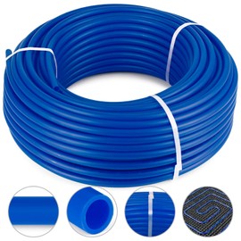 VEVOR Oxygen Non-Barrier PEX Tubing 500 Ft Blue 3/4 Inch PEX Pipe Radiant Heat Floor EVOH Pex-B Heat Durable Plumbing Flexible for Residential Commercial Heating Plumbing