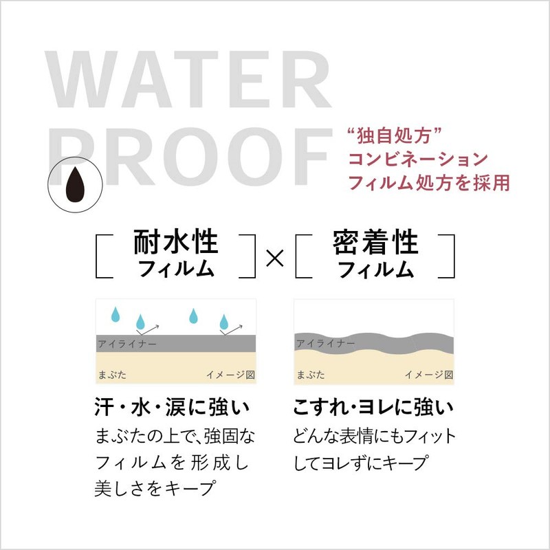 CAROME. Waterproof Liquid Eyeliner, Color: Black, Produced by Dahre Nohgahre